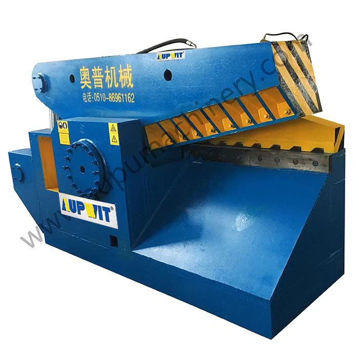 クロコダイル型油圧式せん断切断金属板